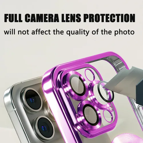 Vista 13 de Misscase Funda magnética con purpurina para iPhone 11 compatible con MagSafe, protección completa, delgada, a prueba de golpes, antiarañazos