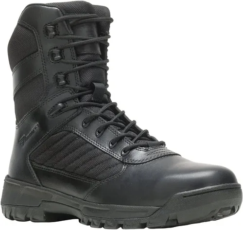 Vista 2 de Bates Botas tácticas deportivas 2 altas con cremallera militar y táctica para hombre