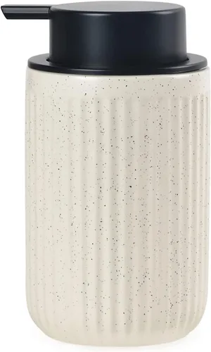 Vista 23 de BosilunLife Dispensador de Jabón de Manos de Espuma - Dispensador de Jabón de Espuma de Cerámica para Baño de 12 oz Dispensador de Jabón Líquido