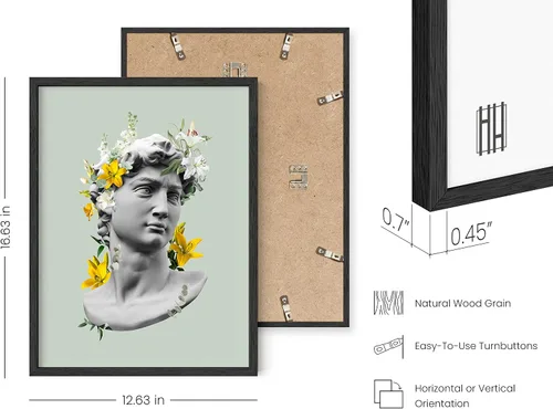 Vista 3 de Haus and Hues - Decoración de pared verde salvia. Decoración estética de la habitación verde salvia, póster estético para pared, arte verde, póster
