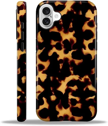 Vista 75 de Funda para iPhone 11, resistente híbrida 2 en 1, protección completa contra golpes con acabado brillante, diseño de collage de tela a cuadros