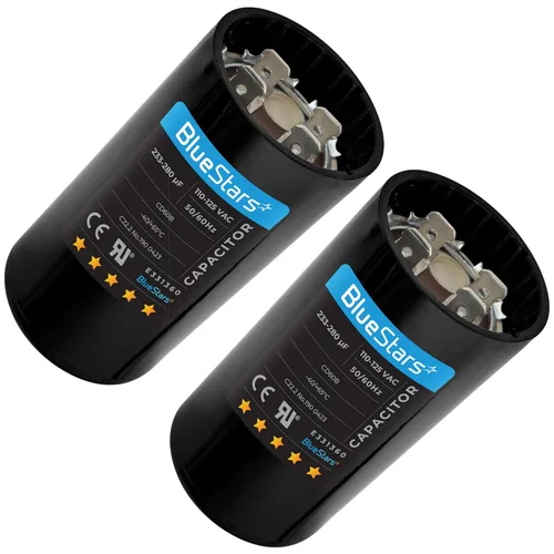 Vista 12 de BlueStars - Condensador de arranque de motor MFD 220-250V 216-259 uF