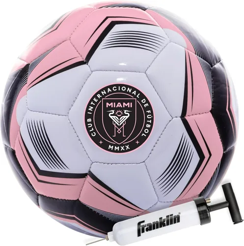 Vista 17 de Franklin Sports Pelotas de fútbol oficiales del equipo MLS - Balones de fútbol oficiales tamaño 5 - Balón de fútbol de tamaño y peso reglamentario