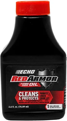 Vista 4 de (48) Auténtico OEM ECHO Red Armor 1 galón Mezcla de aceite de 2 ciclos 2.6 oz 2.6 oz 6550001