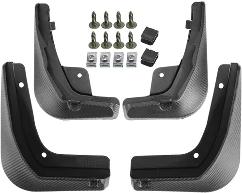 Vista 16 de A-Premium Juego de 4 protectores contra salpicaduras de barro compatibles con Cadillac XT4 2019-2020, Sport Utility de 4 puertas, con accesorios