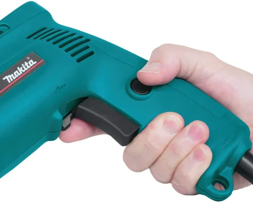 Vista 3 de Makita 6408K - Taladro de 4,9 amperios, 38 pulgadas, color verde azulado