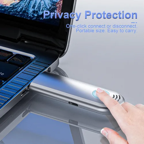 Vista 4 de Transmisor y receptor HDMI inalámbrico para PC/cámara/portátil/TV Box, 100FT Plug & Play, No WiFi/App/Bluetooth, 1080P Output, 4K Decode, Metal