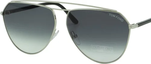 Vista 4 de Tom Ford Binx FT-0681-16B - Lentes de sol color plateado aviador gris gradiente 2N