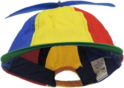 Vista 4 de Forum Novelties Gorro de béisbol multicolor de hélice