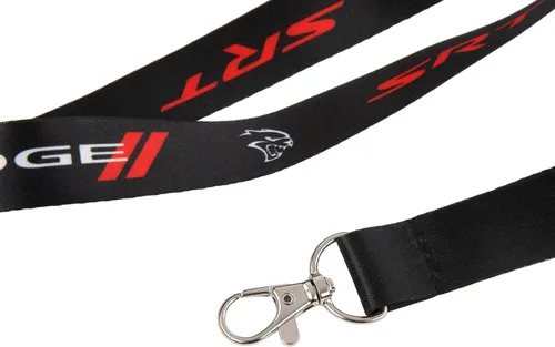 Vista 4 de Detroit Shirt Company Dodge SRT Hellcat - Soporte para insignia con cierre giratorio de langosta