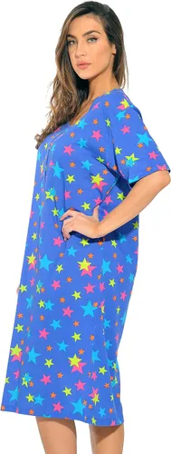 Vista 2 de Just Love Camisón de manga corta para dormir para mujer