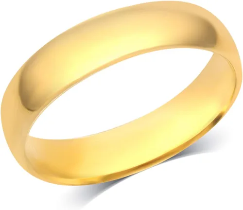 Vista 2 de 2MM - 8 MM Unisex Comfort Fit Wedding Band in 10k Solid Gold