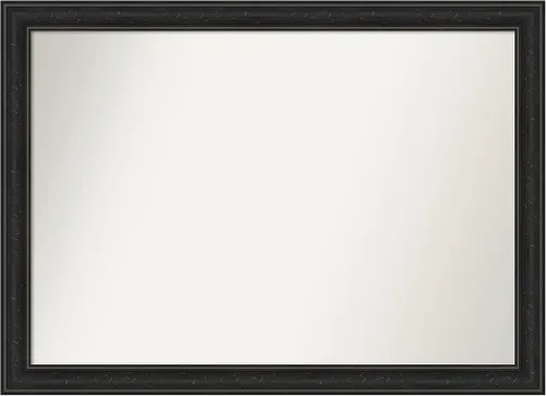 Vista 370 de Amanti Art Espejo personalizado, gran espejo de baño estrecho, espejo de pared o espejo de tocador de baño sobre el fregadero (24 x 24 pulgadas)
