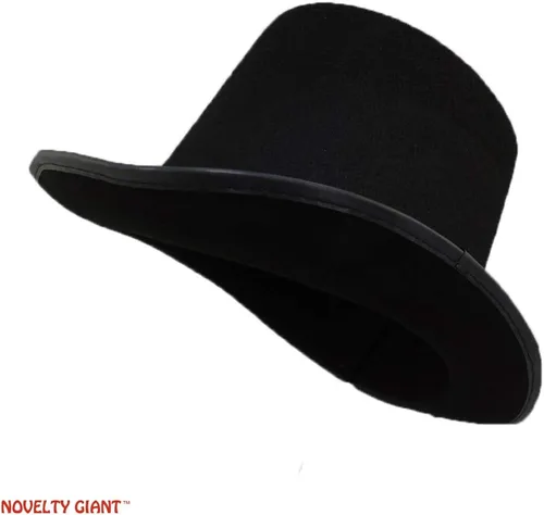 Vista 2 de Sombrero formal de fieltro negro con detalles de cinta