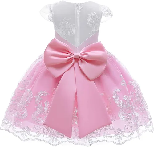 Vista 3 de Jxstar Disfraz de unicornio para niñas, vestidos de princesa de concurso de flores, 2 piezas de accesorios