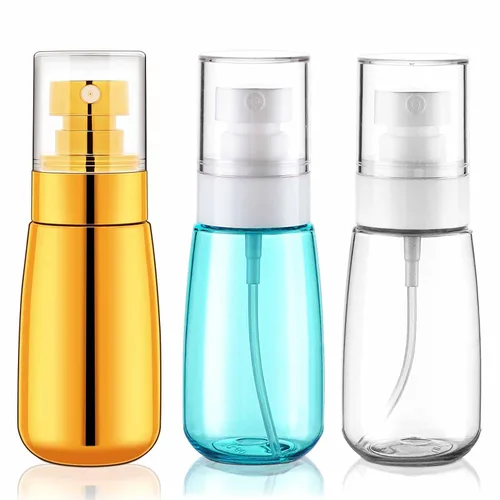 Vista 15 de Cosywell Botella de spray de viaje aprobada por la TSA de 2oz 60ml, paquete de 3, a prueba de fugas, nebulización fina, botella de spray de plástico