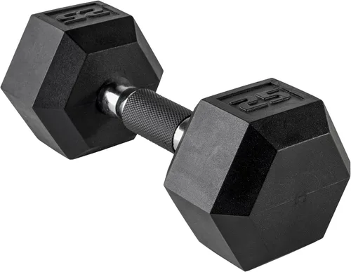 Vista 95 de CAP Barbell Peso de la mancuerna hexagonal recubierta, individual, 10-120 libras, múltiples opciones