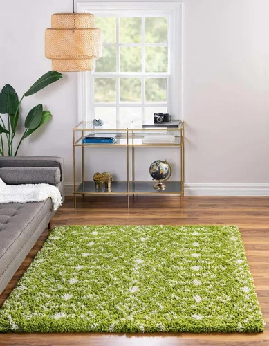 Vista 20 de Unique Loom Moroccan Trellis Shag Collection - Alfombra de área - Meknes (2 pies 2 pulgadas x 3 pies 1 pulgada, rectangular, marrón claro/marfil)