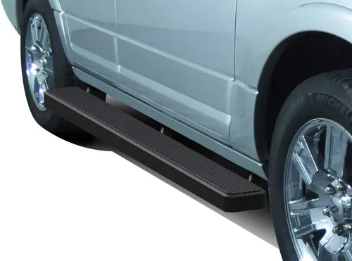 Vista 9 de APS, estribos de 12.7 cm en negro mate compatibles con Ford Expedition 2003-2017 (excluye modelo EL) (no se ajusta a la edición Funkmaster Flex)