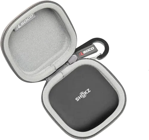 Vista 9 de RLSOCO Estuche Protector para Auriculares de Oído Abierto SHOKZ OpenDots ONE, Auriculares Inalámbricos Bluetooth - Negro (Solo Estuche)