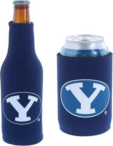 Vista 148 de College Team Color Logo Can & Bottle Holder Insulator Beverage Cooler Set