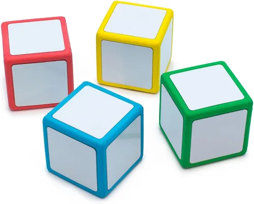 Vista 2 de Junior Learning JL617 - Dados para escribir y limpiar, multicolor