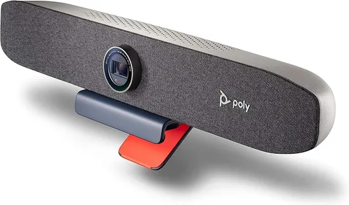 Vista 6 de Cámara Web Profesional Poly Studio P5 (Plantronics) - Cámara para portátil HD 1080p para videoconferencia y aprendizaje a distancia - Montura