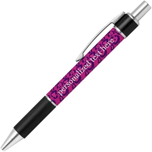 Vista 36 de Bolígrafo personalizado – Nombre o mensaje personalizado – Colores o impresiones – Regalo de papelería, suministros para la escuela de negocios