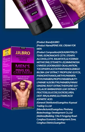 Vista 8 de Ultimate Male Performance Men's Care Huge XXL - Gel de ampliación extra fuerte JJLBRO para hombres para una estimulación prolongada