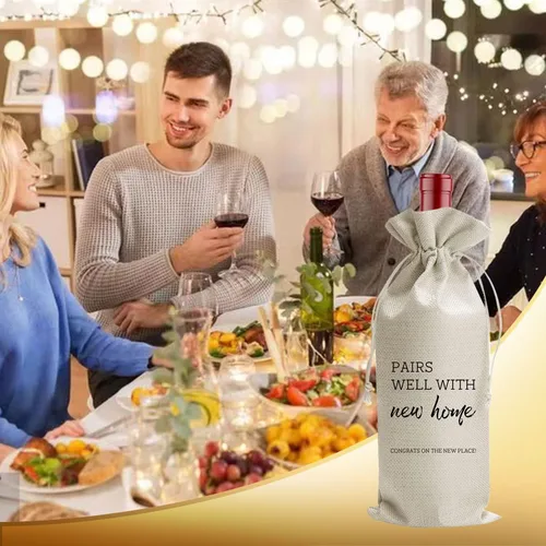 Vista 6 de Regalos de Navidad para el hogar, regalos personalizados para inauguración de la casa, regalos únicos de inauguración de la casa, bolsa de regalo
