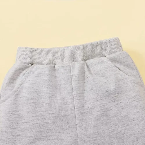Vista 7 de Ropa para bebé niño pequeño, conjuntos de otoño e invierno, sudadera de manga larga con oso y pantalones, conjunto de 6 meses a 2 años