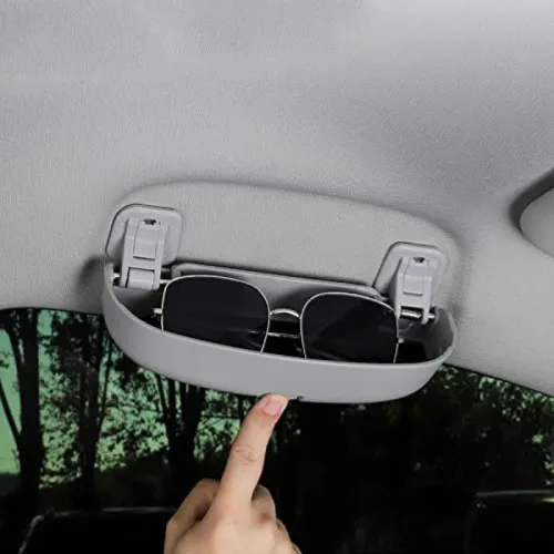 Vista 7 de Funda para gafas de sol de coche, caja de almacenamiento interior, para Volvo Xc40 Xc60 S60