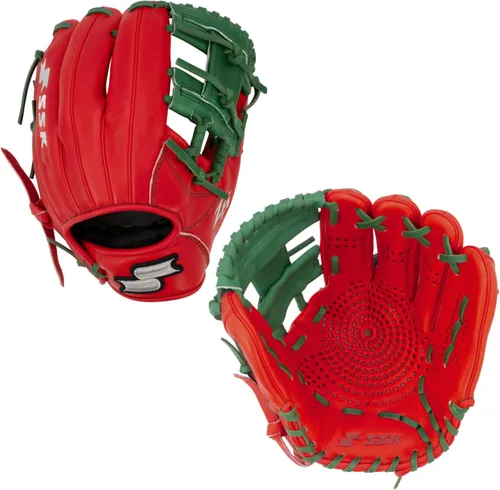 Vista 40 de SSK Z5 Craftsman Guante de béisbol para infield – 11.25” - 11.5” - 11.75” - 12” – Lanzamiento con mano derecha y izquierda
