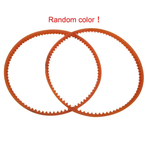 Vista 2 de CKPSMS Marca - 2PCS Serie MB Cinturones de máquina de coser estándar Neopreno Motor Drive V Belt (2PCS MB250)