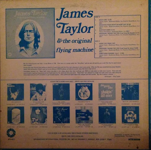 Vista 2 de James Taylor and the Original Flying Machine