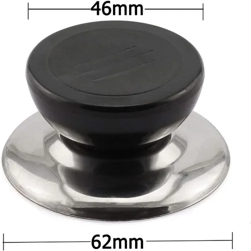 Vista 4 de Cubierta universal para tapa de olla, mango de pomo de repuesto para utensilios de cocina de cocina, tapa de perilla de tapa de mango de tapa