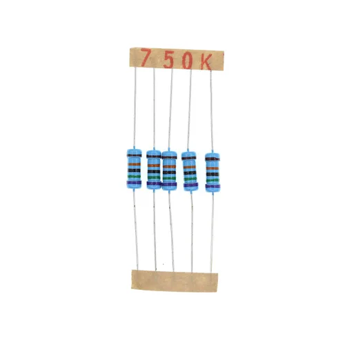 Vista 109 de 100PCS 1 vatios 1W 0R1 0.1 ohmios 1% resistencia de película metálica