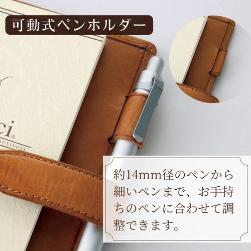 Vista 5 de Raymay Fujii DSA3010A Da Vinci Roloma Classic Personal Organizer, A5, Blue Bule