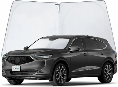Vista 31 de CLIM ART Parasol para parabrisas para BMW X3 2018-2024, parasol plegable de ajuste personalizado, protector solar del vehículo, cubierta