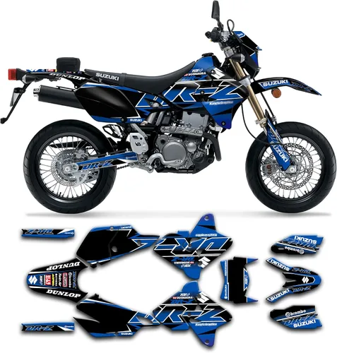 Vista 40 de Kit de calcomanías personalizadas para Suzuki DRZ400 E / DRZ400 Enduro / DRZ400E / DR-Z400E / DRZ400 EN 1999-2024, SZDRSE9919003-KO