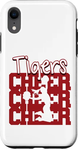 Vista 24 de Tigers Cheer Back to School Cheerleading Spirit M Case for iPhone 17