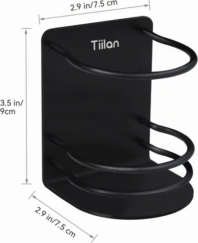 Vista 4 de Soporte para cepillo de dientes montado en la pared, soporte de almacenamiento de baño para maquinilla de afeitar, pasta de dientes, autoadhesivo