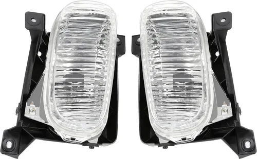Vista 8 de HECASA Par de luces antiniebla compatibles con Toyota Tundra 2000-2006 de repuesto para 812100C010 812200C010 TO2593102 TO2592102 sin bombillas sin