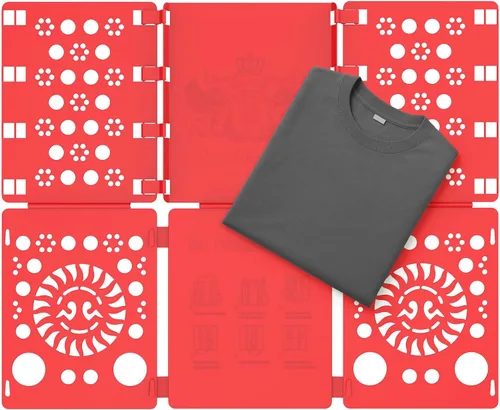 Vista 10 de BoxLegend V3 Tablero Plegador de Camisas Tablero Plegador de Camisetas y Ropa Tablero Plegable Duradero Clasificador de Lavandería Ayudante Forro