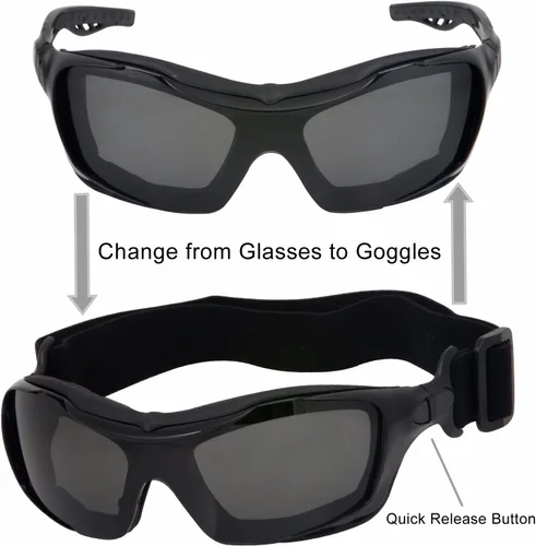 Vista 4 de WYND Blocker Gafas de sol polarizadas para deportes extremos