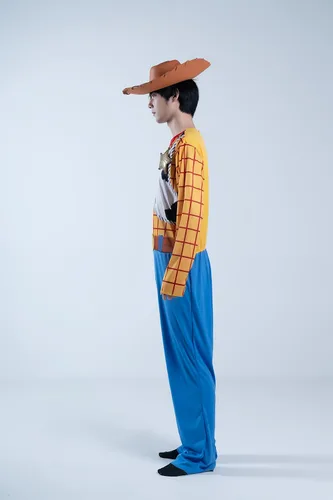 Vista 9 de Disguise Disfraz clásico de Disguise Disney Pixar Toy Story and Beyond Woody para hombre