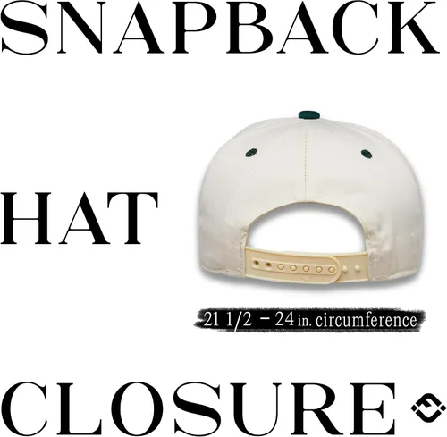 Vista 6 de Funky Junque Gorra Trucker Snapback Boy Mom - Verde/Beige