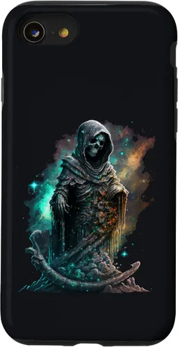 Vista 18 de Santa Muerte - Carcasa para iPhone 17, diseño de folklore mexicano