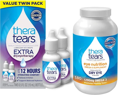 Vista 10 de TheraTears Terapia para Ojos Extra Secos Gotas Lubricantes para Ojos Secos, 0.5 Fl Oz