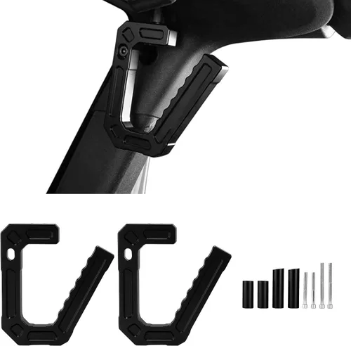 Vista 7 de Fydun Car Road Front Grab Handle Reemplazo delantero de aleación de aluminio para JK 2007‑2018 (negro)